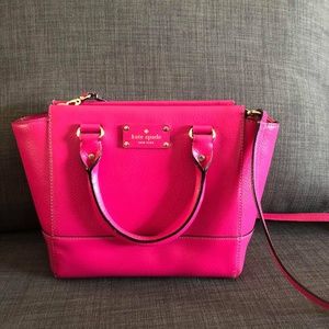 Kate Spade Fuschia crossbody bag